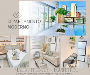 Depto Malibu Friendly en Zona centrica y Piscina